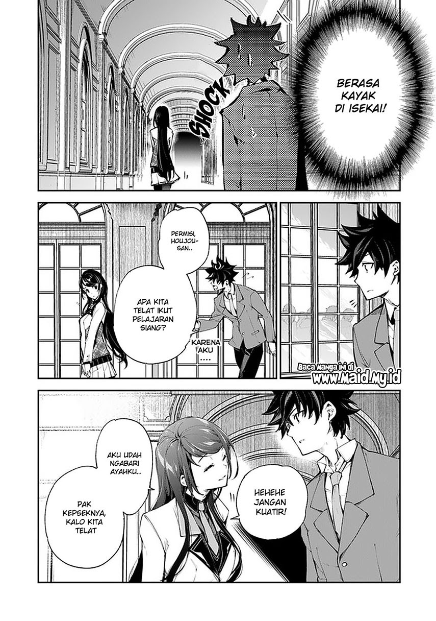 Isekai de Cheat Skill wo te ni Shita ore wa, Genjitsu Sekai wo mo Musou Suru ~Level Up wa Jinsei wo Kaeta~ Chapter 07 Bahasa Indonesia